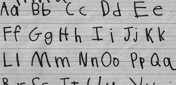 Student Handwriting Was Used to Create a Font