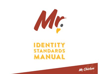 Cover of Identity Standards Manual for Mr. Chicken
